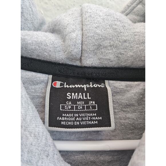 Champion Hoodie Men Small Gray Behind The Label Super Fleece 2.0 Sweatshirt 1919 - Picture 6 of 9